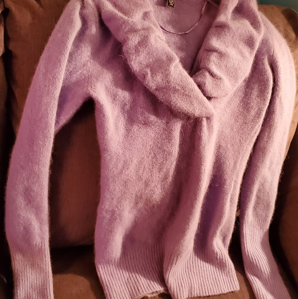 Soft purple sweater